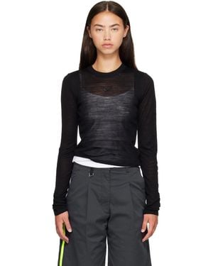 Nike Sportswear Airreverent Long-Sleeve T-Shirt - Black