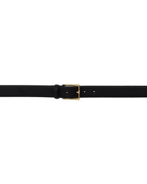 Anderson's Grained Calfskin Belt - Black