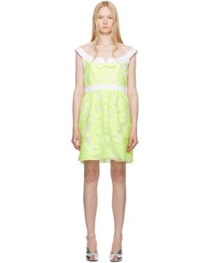 Anna Sui Sweet Bow Minidress - Yellow