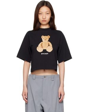Palm Angels Bear Boxy T-Shirt - Black