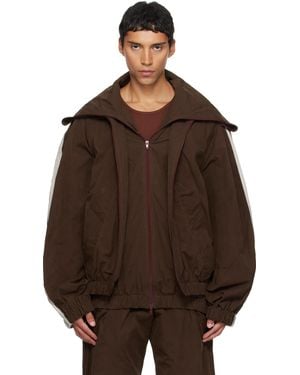 Egonlab Fusion Track Jacket - Brown