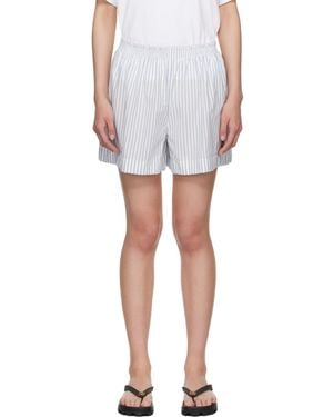 Moncler Striped Shorts - Black