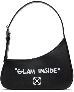Off-White c/o Virgil Abloh Sac Porté Épaule Noir À Texte