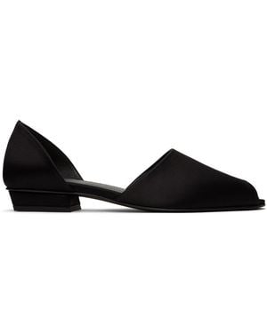 TOTEME Toteme Black 'the Peep-toe' Slippers