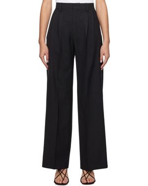 Filippa K Black Darcey Trousers