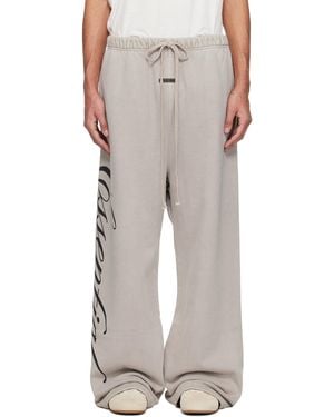 Fear Of God Holiday Heavy Fleece Lounge Sweatpants - White