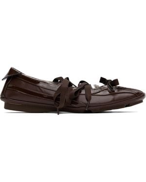 Kiko Kostadinov Lella Hybrid Ballerina Flats - Black