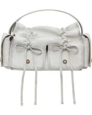 Acne Studios ホワイト Multipocket バッグ - マルチカラー