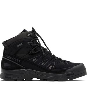 Salomon X-Alp Mid Leather Gore-Tex Boots - Black