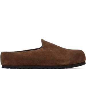Birkenstock Regular Amsterdam Wrapped Loafers - Brown