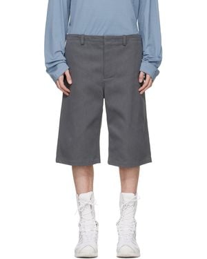 Rier Antique Gabardine Shorts - Black