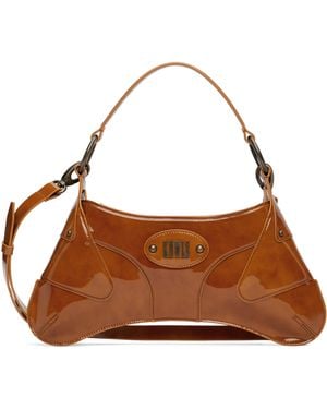 KNWLS Tan Razr Bag - Brown