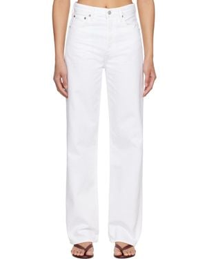 Agolde Ren Jeans - White