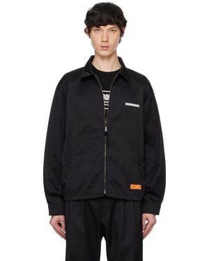 Neighborhood Zip Work Jacket - Black