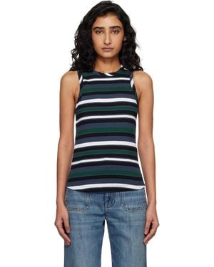 YMC Débardeur Rainshine Multicolore - Noir