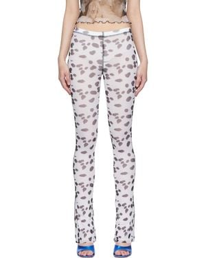 Priscavera Nylon Lounge Pants - Black