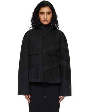 Y-3 Hooded Jacket - Black