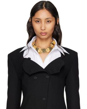 RECTO. Ibiza Formica Drop Clip Earrings in Metallic | Lyst