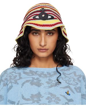 Vivienne Westwood Knitted Bucket Hat - Blue