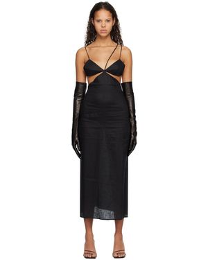 Subtle Le Nguyen Cutout Maxi Dress - Black