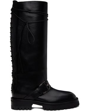 Ann Demeulemeester Black Ans Boots