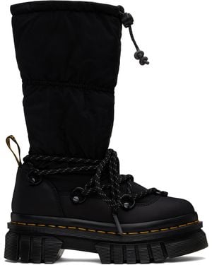 Dr. Martens Audrick Padded Hi Platform Tall Boots - Black