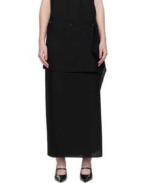 La Collection Hailey Maxi Skirt - Black