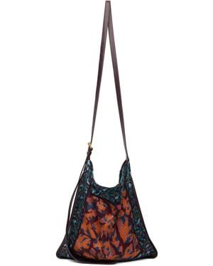Dries Van Noten Small Scarf Tote - Red