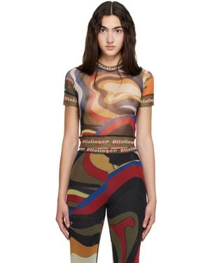 OTTOLINGER Mesh T-Shirt - Black