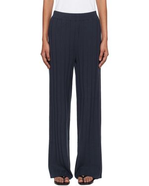MM by Max Mara Tema Lounge Trousers - Blue