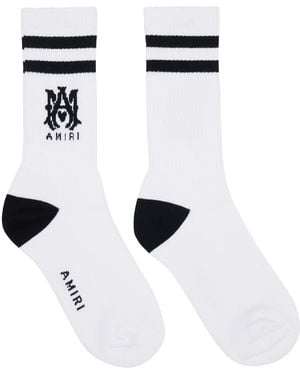Amiri 'Ma' Core Logo Socks - Black