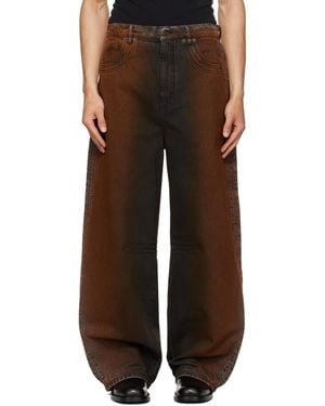 Egonlab Overscaled Jeans - Brown