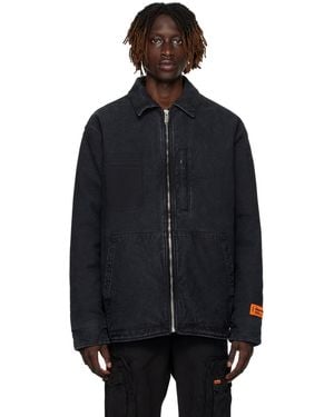 Heron Preston Padded Jacket - Blue