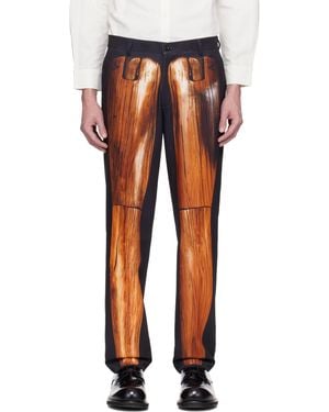 Kidsuper ブラック Mannequin Figure Suit トラウザーズ