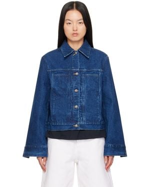 Studio Nicholson Tahoe Denim Jacket - Blue