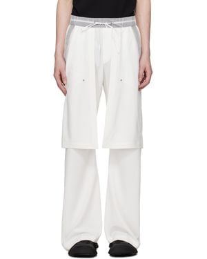 CARNET ARCHIVE Skirt Pants - White
