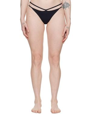 Baserange Nida Bikini Bottom - Black