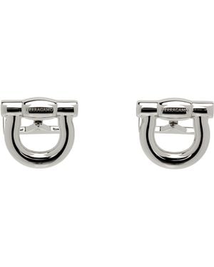 Ferragamo Gancini Cufflinks - Black