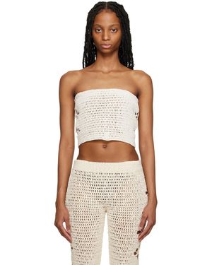 TACH Camisole Jane Blanc Cassé - Noir
