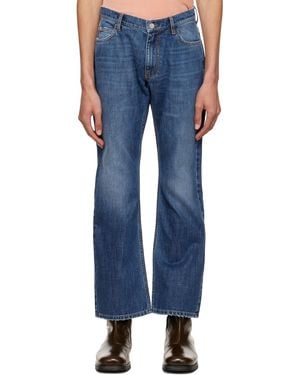 Palmier Distressed Jeans - Blue