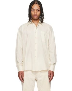 Our Legacy Off- Above Shirt - White