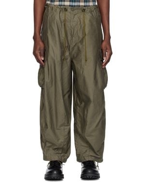 Needles Khaki H.D. Cargo Pants - Green