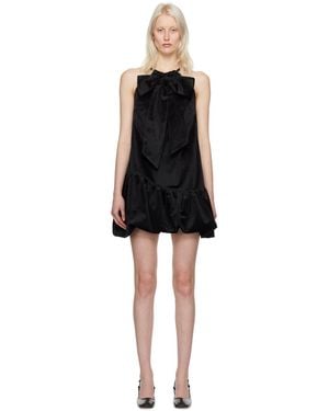 Kika Vargas Suzi Minidress - Black
