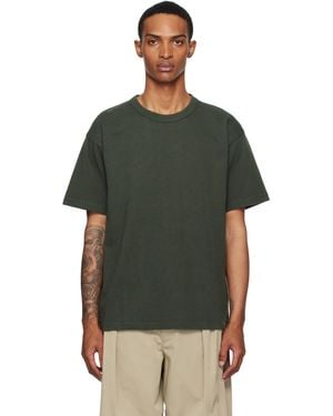 Norse Projects グリーン Simony ヘビー Tシャツ