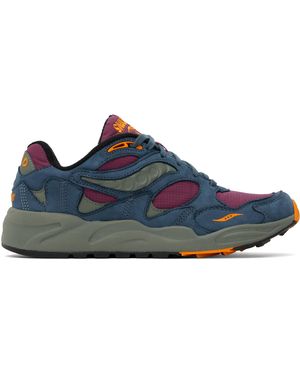 Saucony Grid Shadow 2 Premium Trainers - Blue