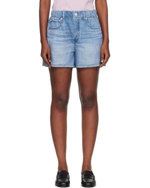 Rag & Bone Rb Miramar Walking Shorts - Blue