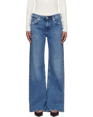 Citizens of Humanity Nora Trouser Leg Jeans - Blue