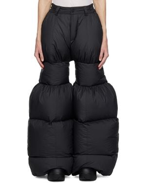 Chen Peng Pod Down Trousers - Black