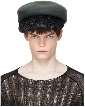 Comme des Garçons Hizume Edition Twill Cap - Black