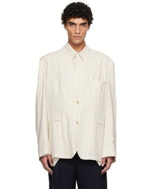 Hed Mayner Linen Blazer - Black